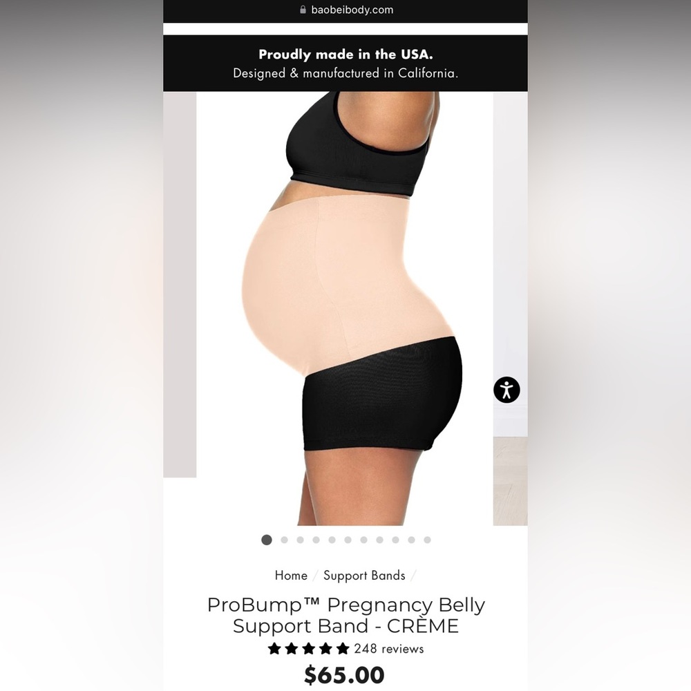Baobei belly support band